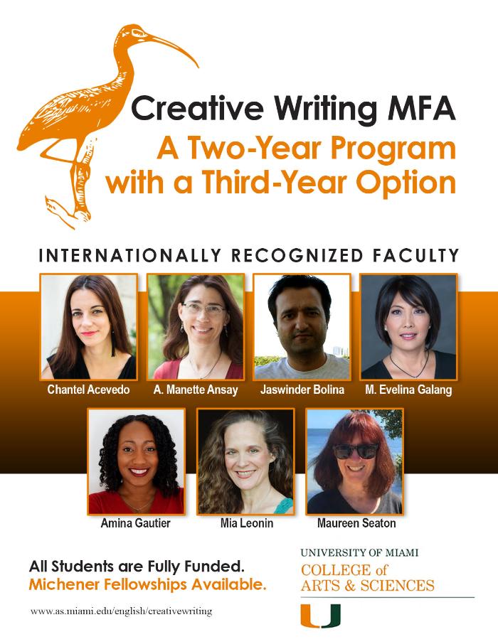 Creative Writing Faculty